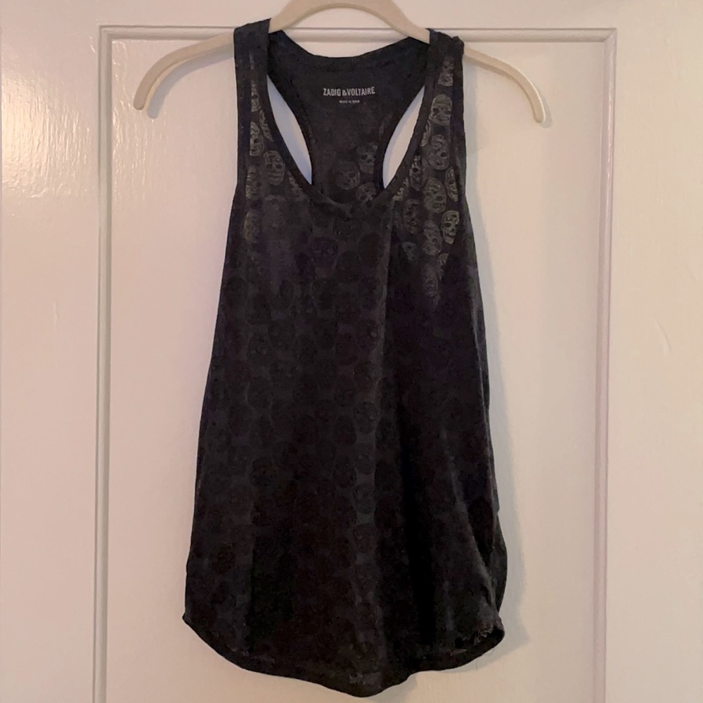 XS Zadig & Voltaire skull tank